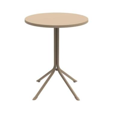 Imagem de Mesa Redonda Gávea Rivatti 75 cm (Altura) Tampo em Polipropileno Fendi