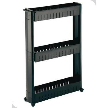 Imagem de Prateleira Organizadora Multiuso 3 Andares com Rodízios - Arthi