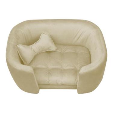 Imagem de Caminha Poltrona Pet Baby Hanna Conforto para Pets Cor:Cappuccino - Di