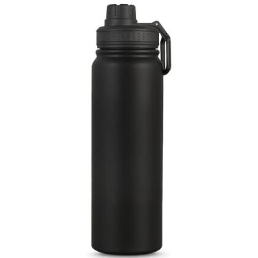 Imagem de Garrafa de Água Térmica Inox 800ml Esportiva com Alça Parede Dupla Isolada a Vácuo Anti...