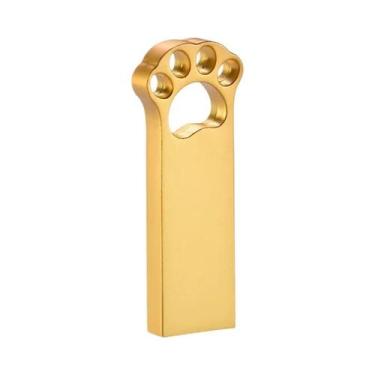 Imagem de Pen Drive USB JASTER Bear Claw De Metal 128GB 64GB 32GB 16GB 8GB 4GB -
