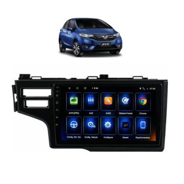 Imagem de Kit Multimídia New Fit 2015 / 2021 DX LX Android 9 Pol 2/32Gb Carplay 