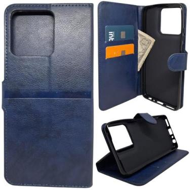 Imagem de Capa Carteira para Motorola G56 (Tela de 6.72) Capinha Case - Genérico