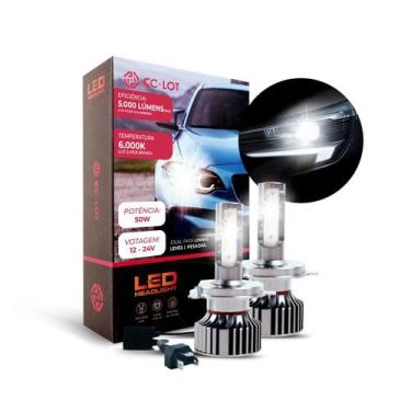 Imagem de Lâmpada LED CC-LOT Alta Potência 12V Diversos Modelos - JR8, H4