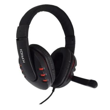 Imagem de Fone De Ouvido Headset Gamer Usb P/Pc Ps4 Ps3 Notebook Preto - KAIDI