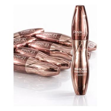 Imagem de Máscara de Cílios Extreme Volume Pink 21 Marrom - Pink 21 cosmeticos
