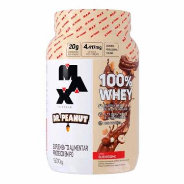 Imagem de 100% Whey Dr Peanut 900g Max Titanium