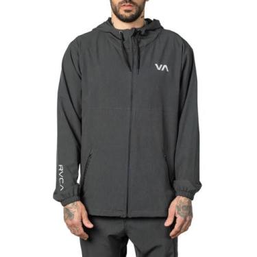 Imagem de Jaqueta RVCA Hexstop IV WT23 Masculina Preto, Preto, M