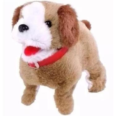 Imagem de Cachorro Brinquedo De Pelúcia Pula Anda Late Da Cambalhota - Fantastic