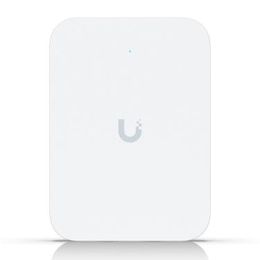 Imagem de Access Point Wi-Fi 7 U7-IW Parede Interno sem Fonte Branco Ubiquiti Unifi com Poe Passivo