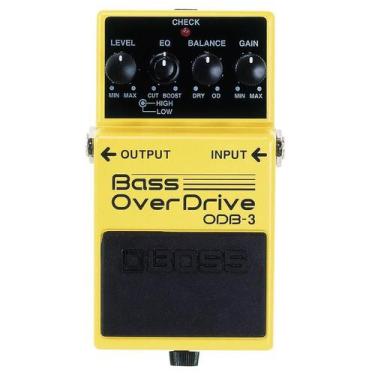 Imagem de Pedal Bass Overdriver para Baixo ODB-3 - Boss