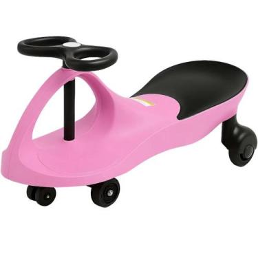 Imagem de Carrinho De Rolimã Infantil Kidino Rosa Com Preto