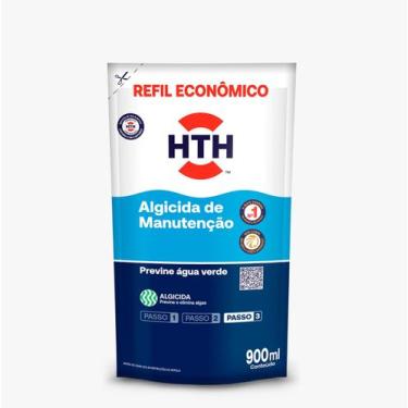 Imagem de Algicida Manutenção Prevenção HTH Refil 900 Ml