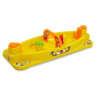 Imagem de Brinquedo Educativo Passa Bola Viva Brincar 6 Peças Coordenação Motora Dismat Brinquedos