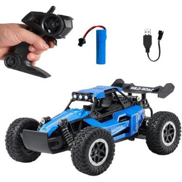 Imagem de Jeep Carrinho de Controle Remoto Recarregável 116 Offroad 4x4 Brastoy,