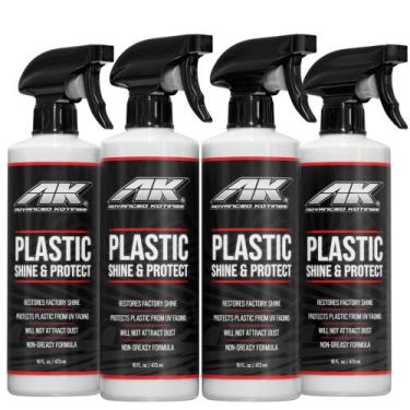 Imagem de Brilho Plástico AK ADVANCED KOTINGS 473 ml Pacote com 2