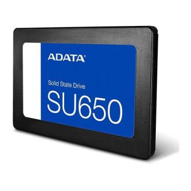 Imagem de SSD Adata SU650, SATA, 240GB, 2.5, Leitura: 520MB s e Gravacao: 450MB 