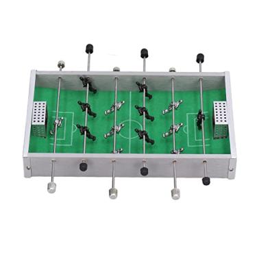 Imagem de Mesa de pebol, mini jogo de futebol de mesa, portátil e compacta, com haste de alumínio para adultos e crianças, sala de jogos, bar, casa, feriado/festa de aniversário