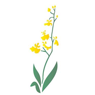 Imagem de Stencil de Acetato para Pintura OPA 10 x 30 cm - 1718 Chuva de Ouro