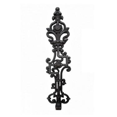 Imagem de Grade Ferro Fundido N49 Copa De Rosa Varanda Sacada 86X21Cm