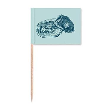 Imagem de Flank Sketch Animal l Animal Toothpick Flags Marker Topper Decoração de Festa