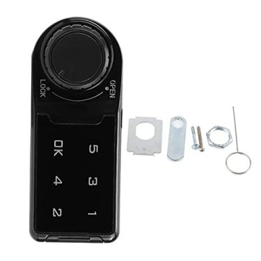 Imagem de Fechadura De Segurança De Código, Teclado Digital De Toque Fechadura De Trava De Segurança Chave De Senha Fechadura De Entrada Sem Chave Fechadura Eletrônica De Armário Para Guarda-roupa(L=30mm)