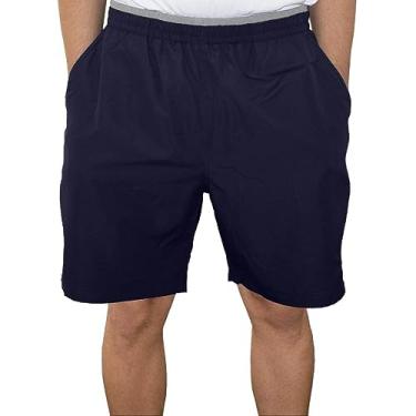 Imagem de Bermuda Mizuno Tennis Master, Masculino, Azul Marinho