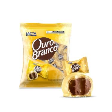 Imagem de Chocolate Ouro Branco Pacote 1Kg