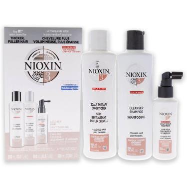 Imagem de Kit Sistema 3 Nioxin Shampoo, Condicionador E Tratamento