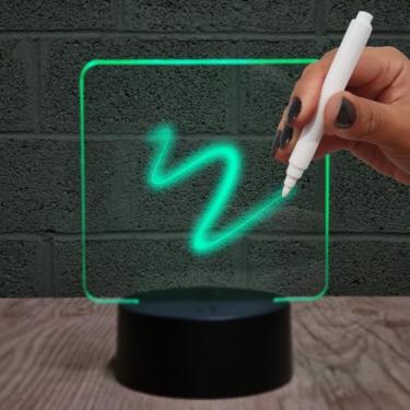 Imagem de Poplumos - Luminária lousa de escrever