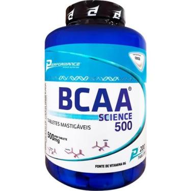 Imagem de Bcaa Science 500 Mastigável (200 Tabs) - Coco - Performance Nutrition
