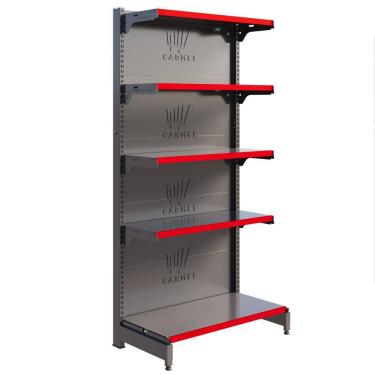 Imagem de Gôndola Fit Parede 1 Inicial 2,02m Farmácia Comercial - Amapá