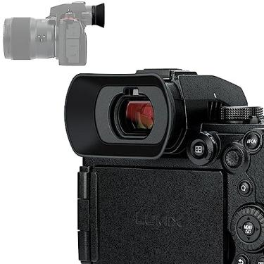 Imagem de LUMIX S5II S5IIX ocular ocular, silicone macio estendido para câmera ocular projetada especialmente para câmera sem espelho Panasonic LUMIX S5II S5IIX S5 II S5 IIX S5 IIX S5M2 S5M2X Mirrorless (versão