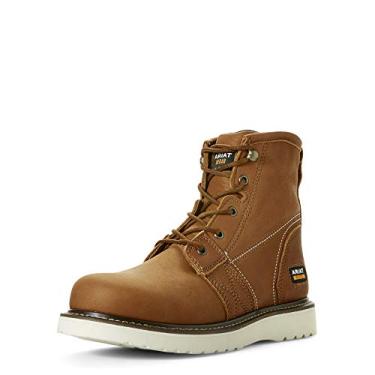 Imagem de ARJ3S Bota de trabalho masculina com cunha de vergalhão 15 cm Golden Grizzly 13