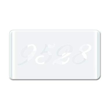 Imagem de BearHoHo Escape Room Game Password Clue Cards Props Magic Transparent Acrylic Cards for Real Life Puzzle Game Pile Four Cards Up to Get Clues Run Away from Player Adventure Secret Room