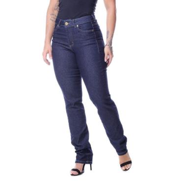 Imagem de Calça Jeans Vilejack Elastano Reta C Médio Feminina-Feminino