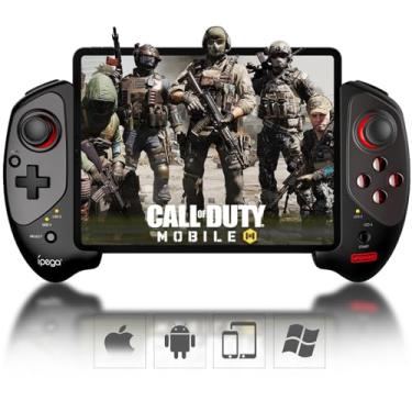 Imagem de Joso Game Controller for iPad, Tablet (11"), Direct Play, Bluetooth Controller Gamepad for Android, Galaxy Z Fold4, Galaxy Z Flip4, Galaxy S23 S22 21Ultra, Fire HD 10, 8, iPhone 14 13 Pro Max