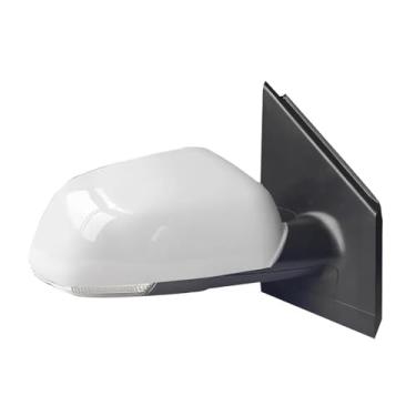 Imagem de Substituição do espelho lateral do passageiro adequado para Volkswagen VW Polo 2006-2010 Espelho retrovisor do carro Montagem do espelho retrovisor do carro, ajuste manual, seta