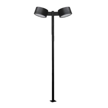 Imagem de Poste Iluminaçao Publica 3 Metros Aço Pintura Eletrostatica Suporte Luminaria Refletor Residencial