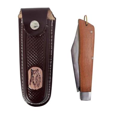 Imagem de Jogo de Bainha e canivete GG Cavalinho SV48034 - Marrom