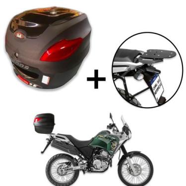 Imagem de Baú 41 litros Awa Proos com Bagageiro para TENERE 250 2016-2018, Preto