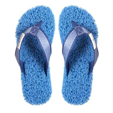Imagem de Chinelo Sport Fascite Plantar Castellane Feminino, Azul, 37/38