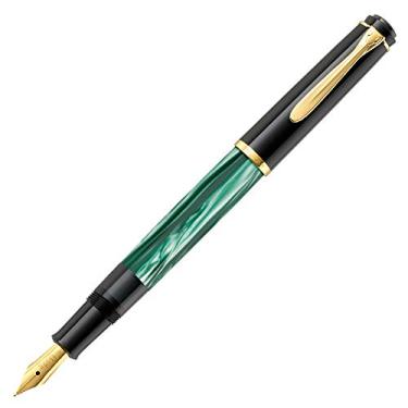 Imagem de Pelikan Elegance M200 ponta de caneta-tinteiro mármore verde M 1,9 x 14,3 x 1,9 cm