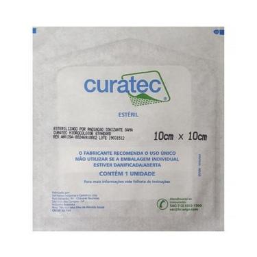 Imagem de Curativo Hidrocolóide Standart 10 x 10 cm Curatec 01 Unidade, 10 x 10 