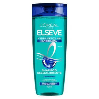 Imagem de Shampoo L'Oréal Paris Elseve - Hydra-Detox Anti-Caspa, 400ml