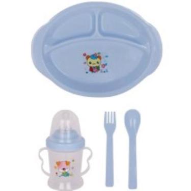 Imagem de Kit Alimentação bebê, Kit Introdução Alimentar Bebê, kit com 4 peças c