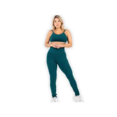 Imagem de Conjunto Roupa De Academia Zero Transparencia Texturizado - HYPE MODAS