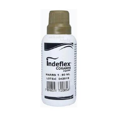 Imagem de Bisnaga de Tinta Corante Indeflex Várias Cores 50 ML Parede, Marrom