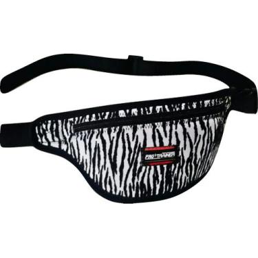 Imagem de Pochete Corrida Bike Celular Musculação Cintura - Pro Trainer, Branco