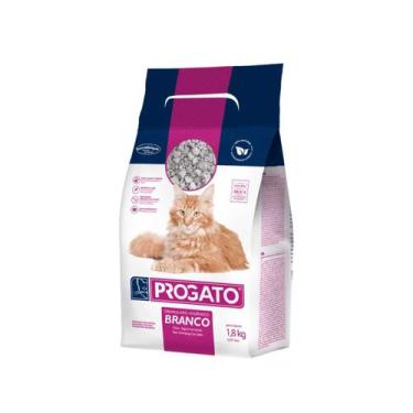 Imagem de Areia Para Gato Granulado Higiênico Progato Branco 1,8kg